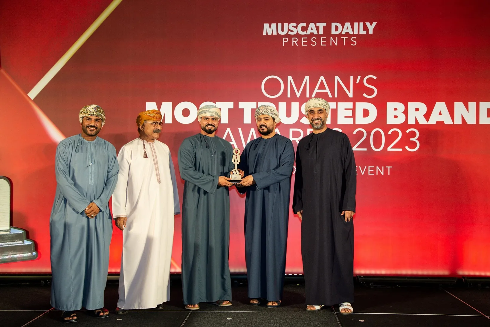 Ooredoo Wins Prestigious Oman’s Most Trusted Brand Award for the Third