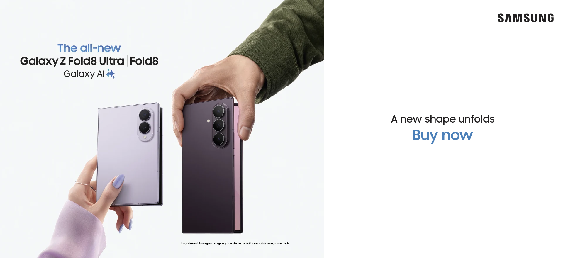 Samsung Galaxy Z Fold8 foldable smartphone