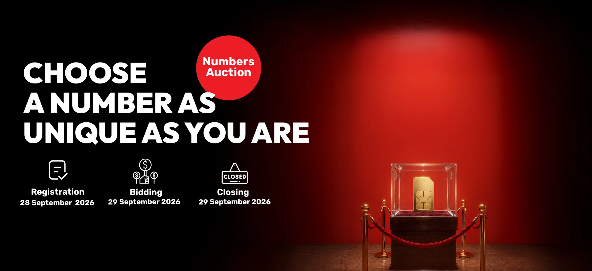 Ooredoo | Auction Sept
